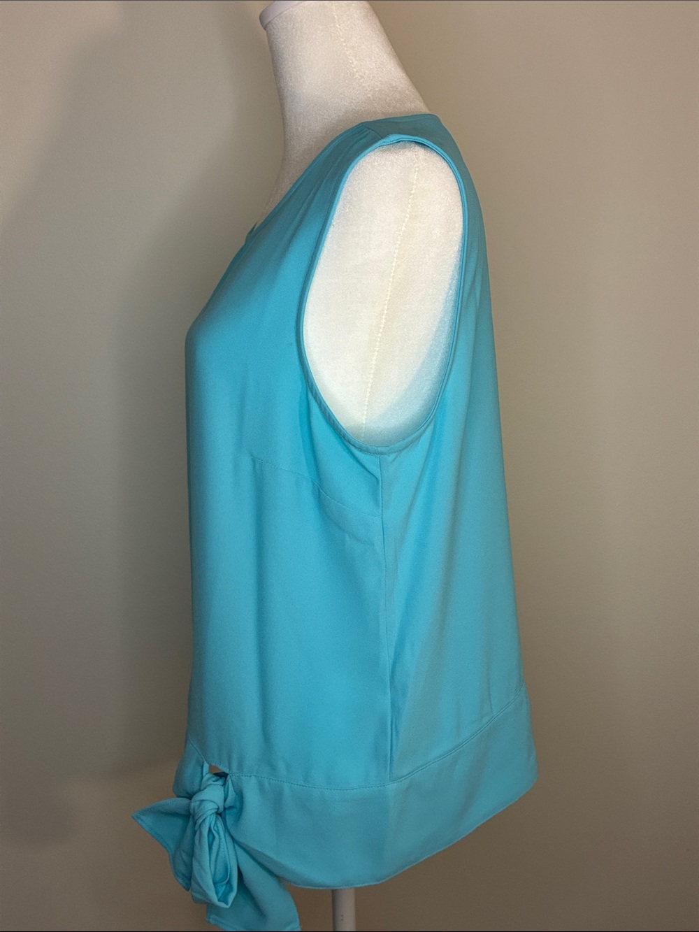 Talbots Bright Turquoise Top - Picture 3 of 10
